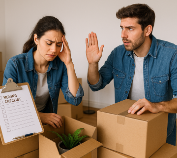 اشتباهات رایج در اسباب‌کشی