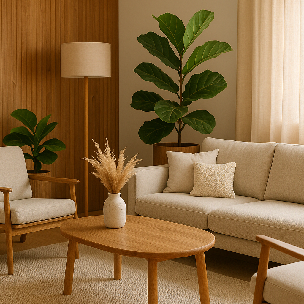 نکات فنگشویی در ترکیب چوب، نور و پارچه