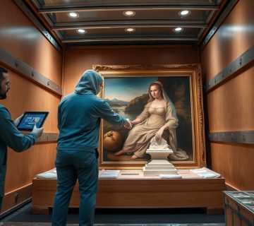 چالش‌ها و راهکارها در جابجایی آثار هنری: محافظت از ارزش‌های فرهنگی در مسیر انتقال - جا به جا بار