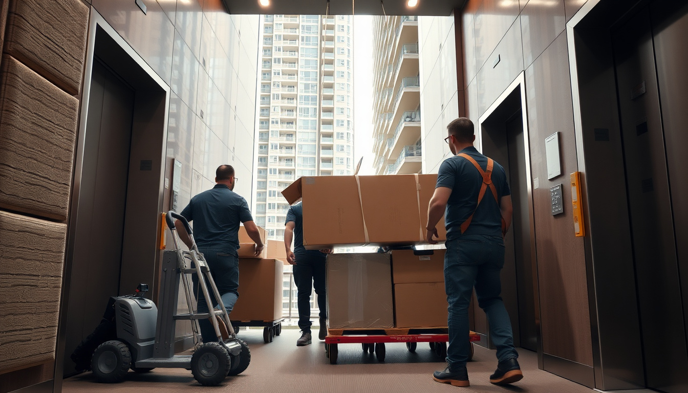 چالشهای لجستیکی در اسبابکشی آپارتمانهای بلندمرتبه و راهکارهای نوآورانه اتوبارها - جا به جا بار