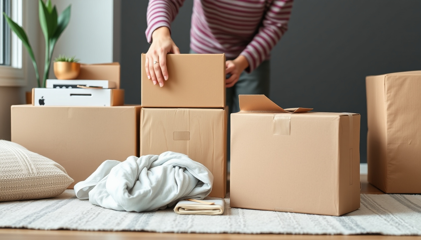 بسته بندی و اثاث کشی منزل در تهران