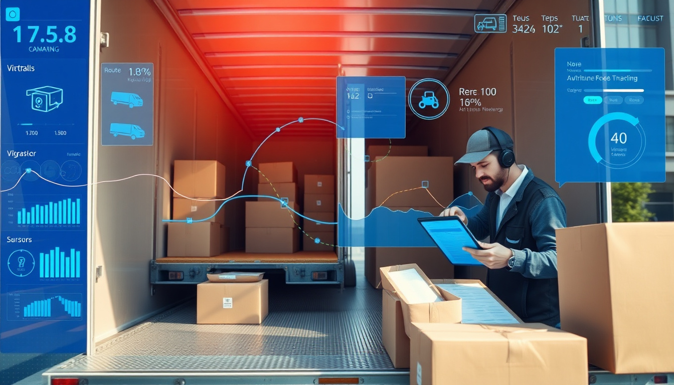 تاثیر فناوری بر بهبود تجربه مشتری - جا به جا بار