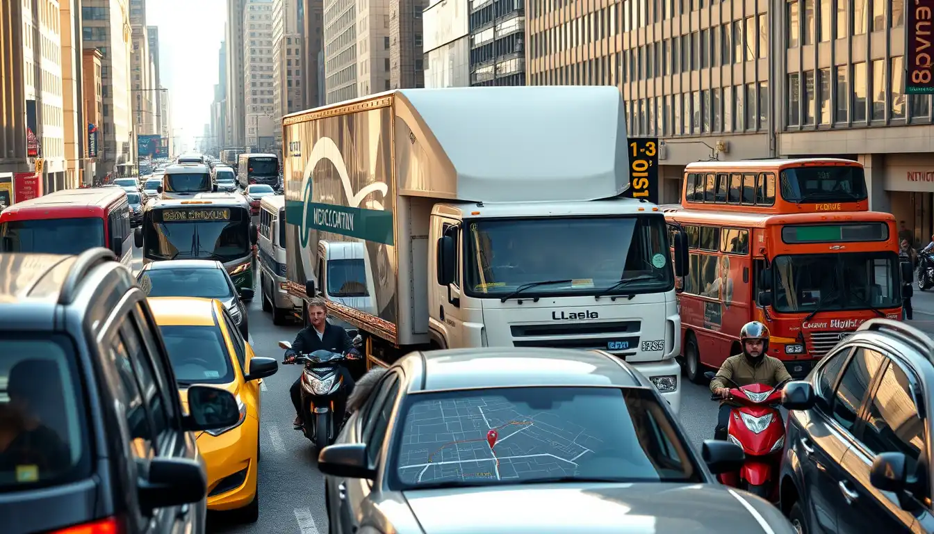 تاثیر آبوهوا بر روند اتوبار در ترافیک - جا به جا بار