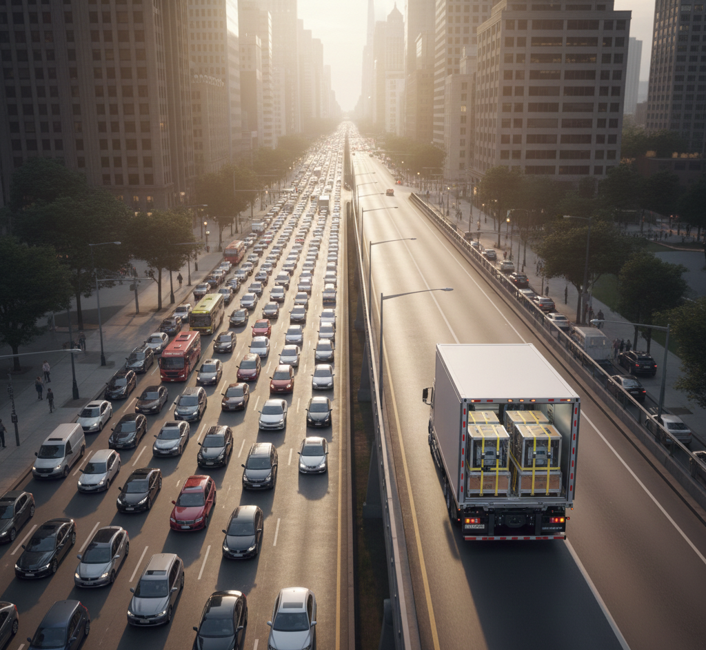 چه زمانی مسیر از وسیله نقلیه مهمتر میشود؟ - جا به جا بار