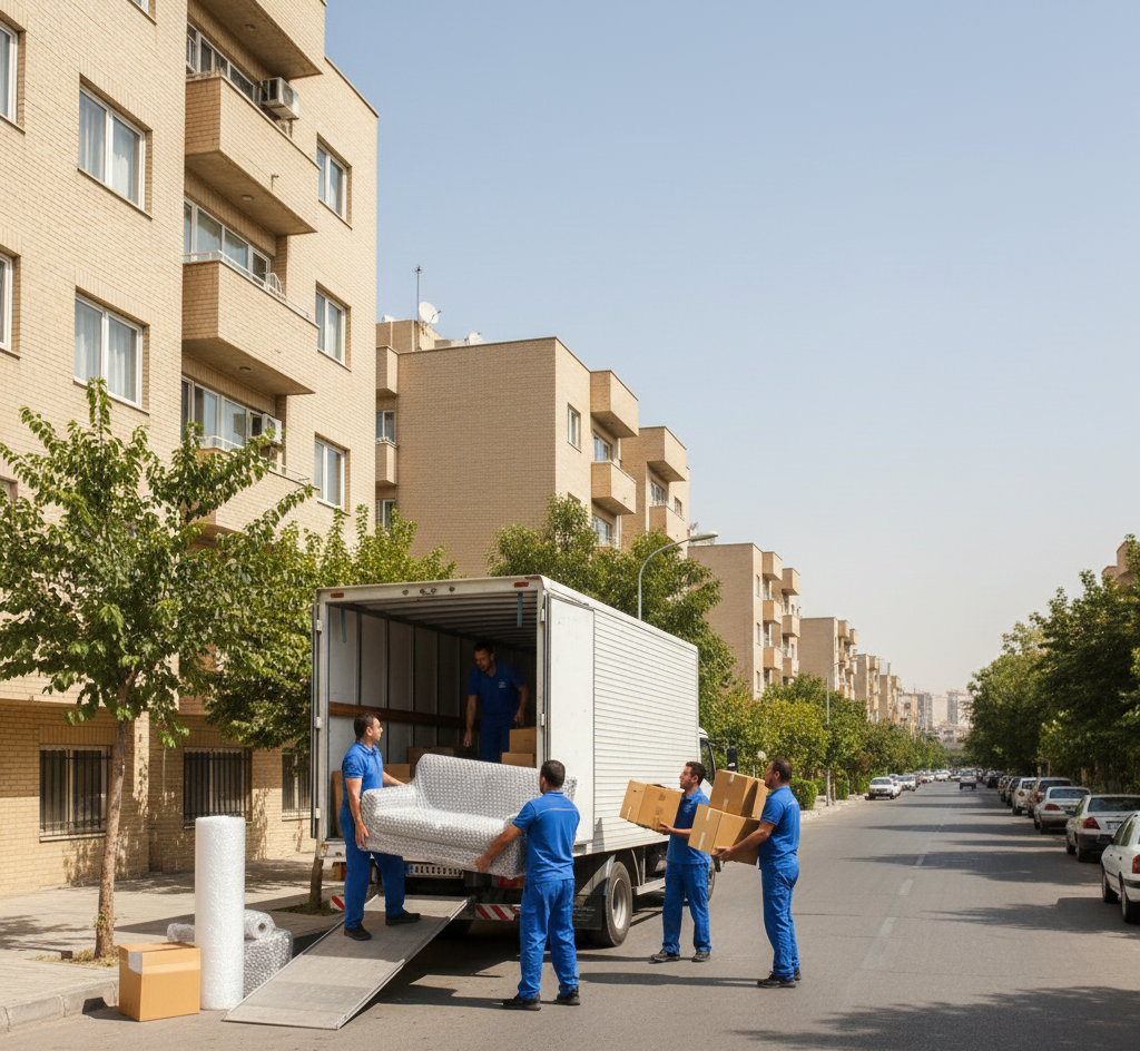 باربری شبانه روزی در شهرک غرب - جا به جا بار